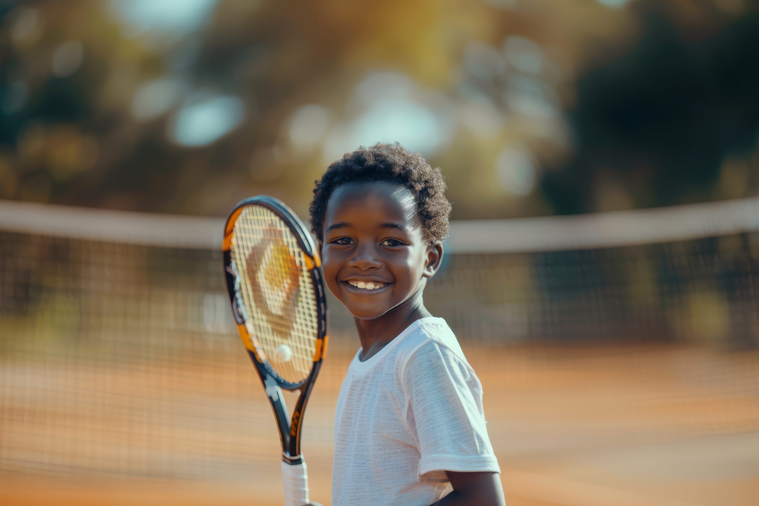 portrait d un jeune joueur pratiquant le tennis scaled